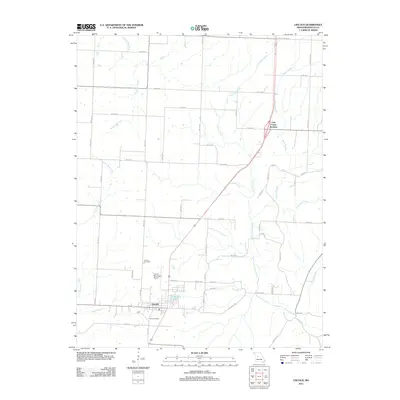 2011 Map of Lincoln, 2011 Print