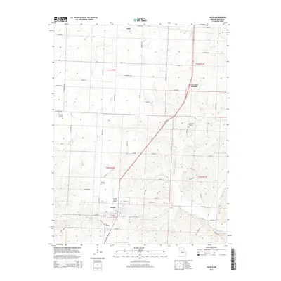 2014 Map of Lincoln, 2014 Print