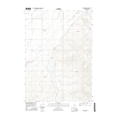 2017 Map of Lincoln Creek, 2017 Print
