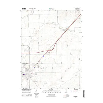 2015 Map of Lincoln East, 2015 Print