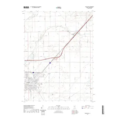 2021 Map of Lincoln East, 2021 Print
