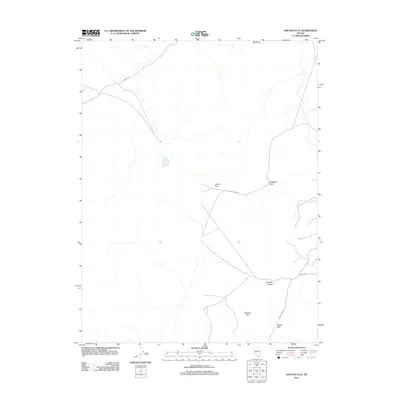 2011 Map of Lincoln Flat, 2011 Print