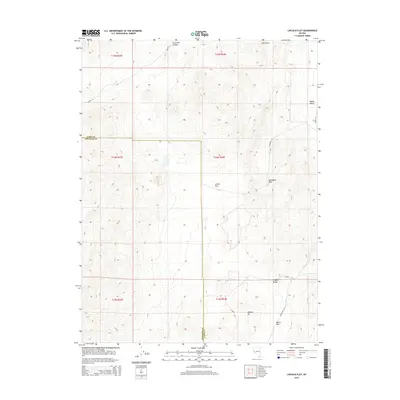 2014 Map of Lincoln Flat, 2014 Print