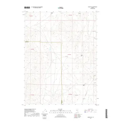 2018 Map of Lincoln Flat, 2018 Print