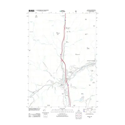 2012 Map of Lincoln, 2012 Print