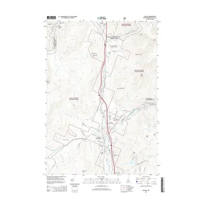 2015 Map of Lincoln, 2015 Print