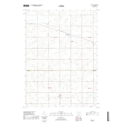 2018 Map of Lincoln, 2018 Print