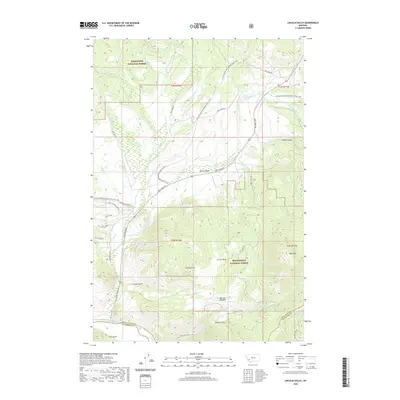 2020 Map of Lincoln Gulch, 2020 Print