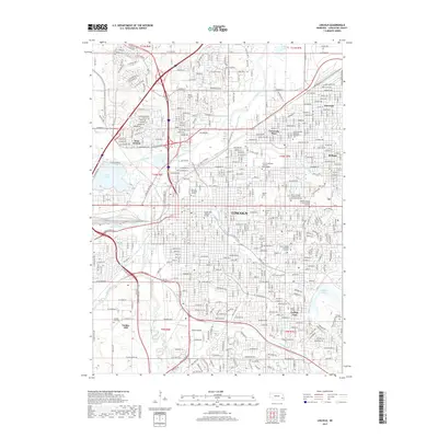 2017 Map of Lincoln, 2017 Print
