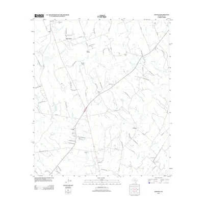 2013 Map of Lincoln, 2013 Print