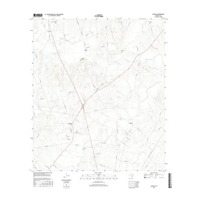2016 Map of Lincoln, 2016 Print