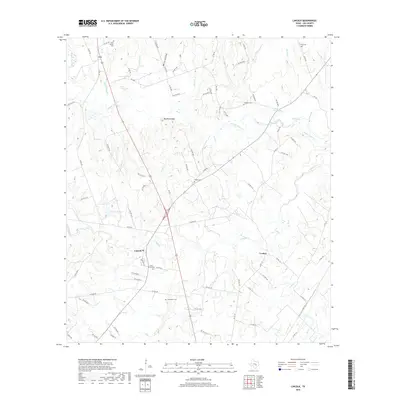 2019 Map of Lincoln, 2019 Print