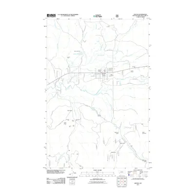 2011 Map of Lincoln, 2011 Print