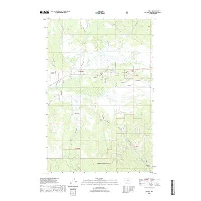2020 Map of Lincoln, 2020 Print