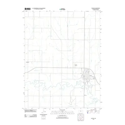 2012 Map of Lincoln, 2012 Print