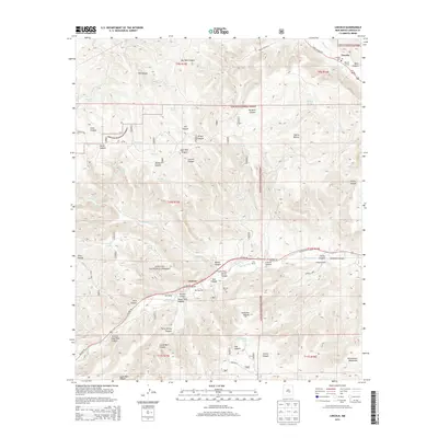 2013 Map of Lincoln, 2013 Print