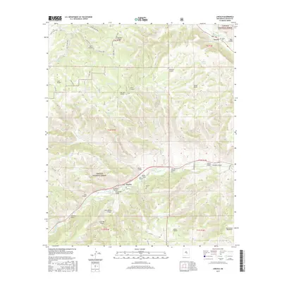 2017 Map of Lincoln, 2017 Print