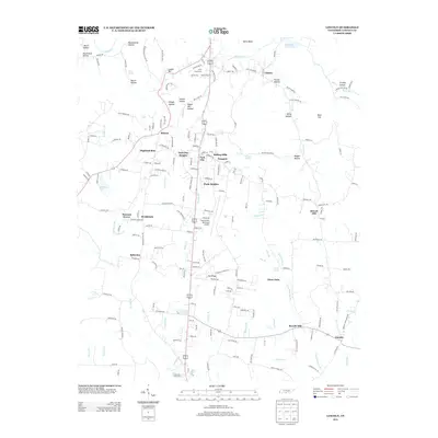 2013 Map of Lincoln, 2013 Print