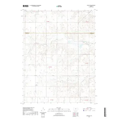 2018 Map of Lincoln NW, 2018 Print