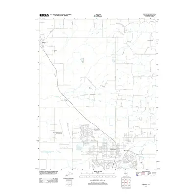 2012 Map of Lincoln, 2012 Print