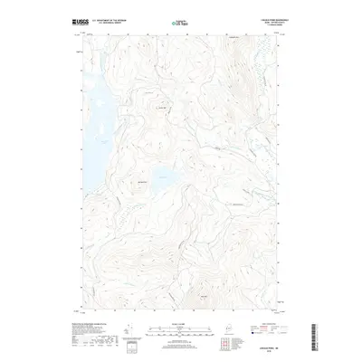 2018 Map of Lincoln Pond, 2018 Print