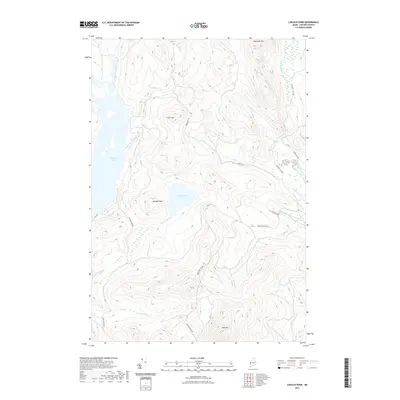 2021 Map of Lincoln Pond, 2021 Print