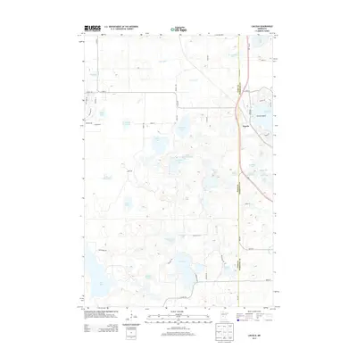 2013 Map of Lincoln, 2013 Print