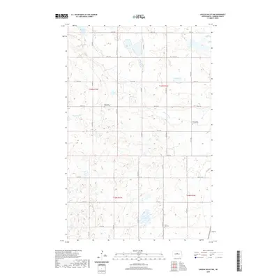 2020 Map of Lincoln Valley NW, 2020 Print