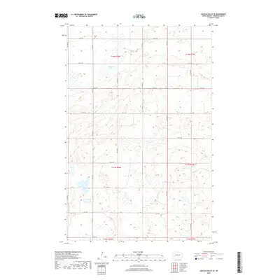 2018 Map of Lincoln Valley SE, 2018 Print