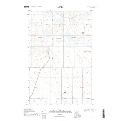 2018 Map of Lincoln Valley, 2018 Print