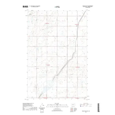 2020 Map of Lincoln Valley SW, 2020 Print