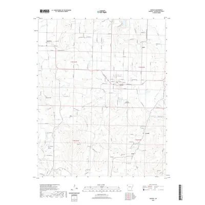 2020 Map of Lincoln, 2020 Print