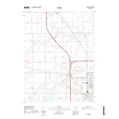 2018 Map of Lincoln West, 2018 Print