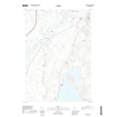 2018 Map of Lincoln West, 2018 Print
