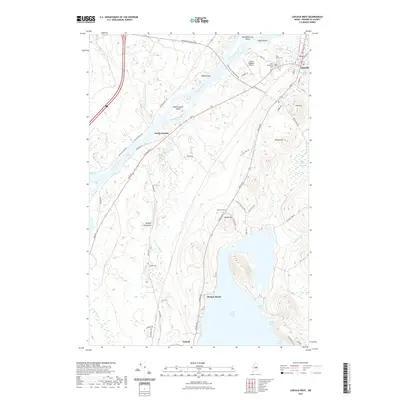 2021 Map of Lincoln West, 2021 Print