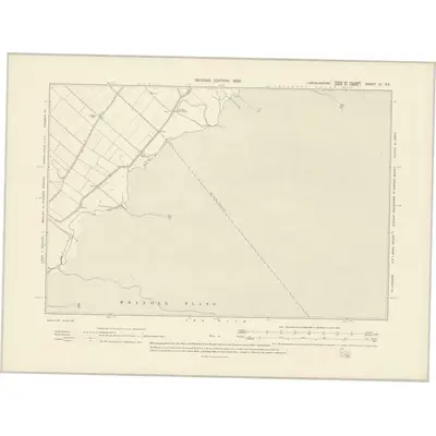 1904 Map of Lincolnshire CI.SE, 1906 Print