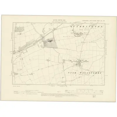 1903 Map of Lincolnshire CVI.SW, 1905 Print
