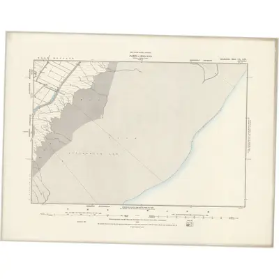 1887 Map of Lincolnshire CX.SW, 1888 Print