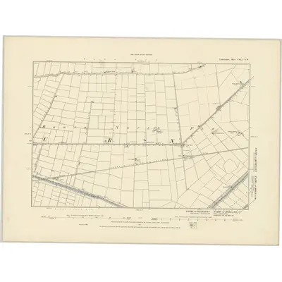 1887 Map of Lincolnshire CXLI.NW