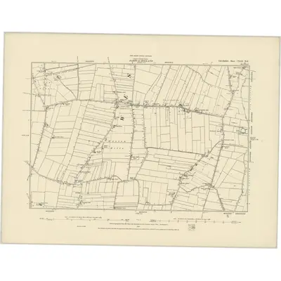 1887 Map of Lincolnshire CXLII.NE