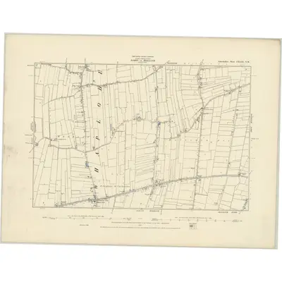 1887 Map of Lincolnshire CXLIII.NW