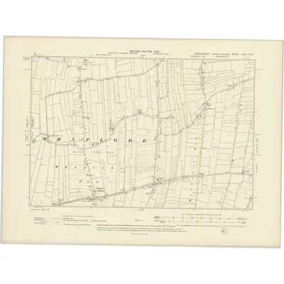 1903 Map of Lincolnshire CXLIII.NW, 1905 Print
