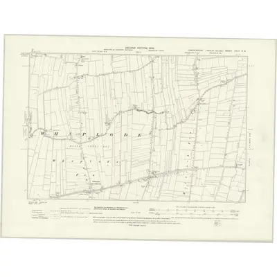 1903 Map of Lincolnshire CXLIII.NW, 1931 Print