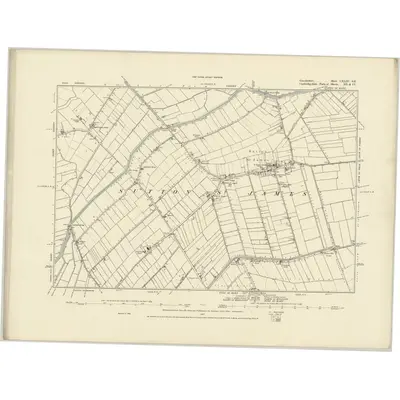 1887 Map of Lincolnshire CXLIII.SE
