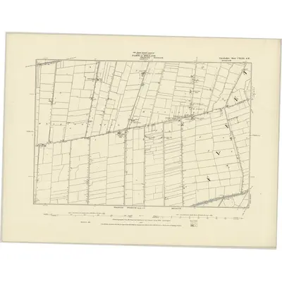1886 Map of Lincolnshire CXLIII.SW, 1887 Print