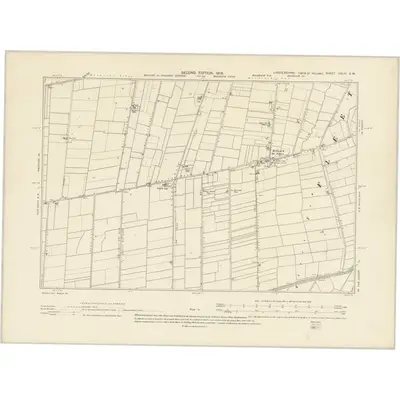 1903 Map of Lincolnshire CXLIII.SW, 1905 Print