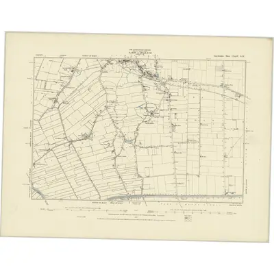 1887 Map of Lincolnshire CXLIV.NW