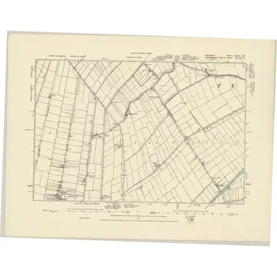 1886 Map of Lincolnshire CXLIX.NE, 1887 Print