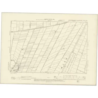 1903 Map of Lincolnshire CXLIX.NW, 1905 Print