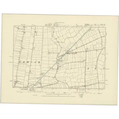 1886 Map of Lincolnshire CXLIX.SE, 1887 Print